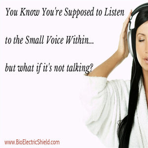 Let Your Still Small Voice Take the Agony out of Decisions.