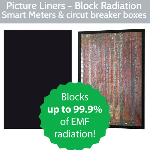SYB Poster/picture Frame Liner - reduce EMF from Smart Meters