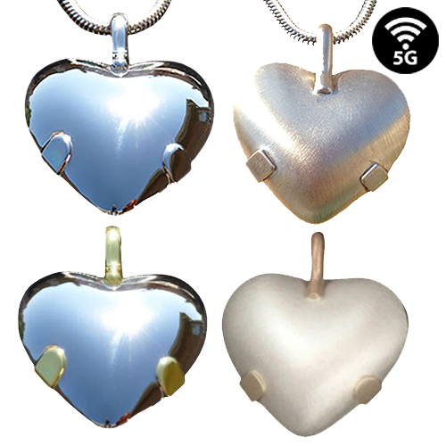 EMF Protection Necklace - Level 3 Heart