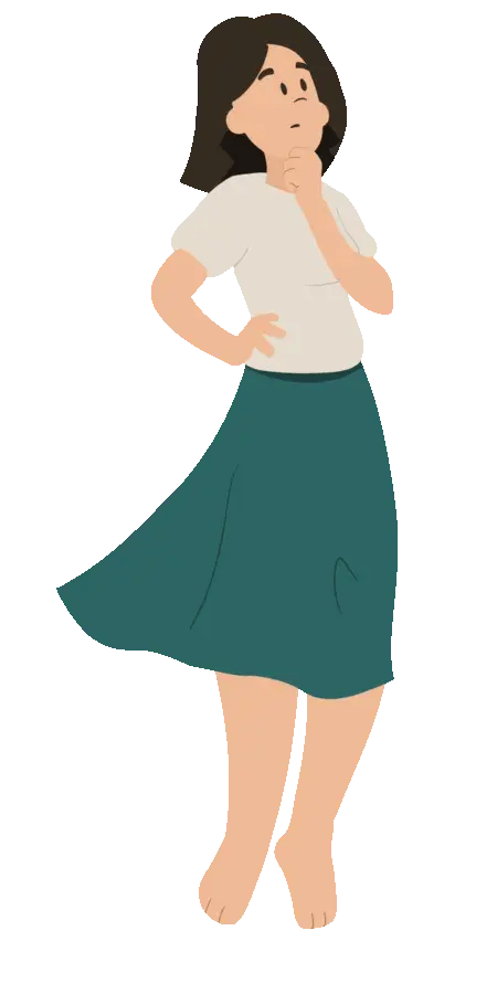 Woman Figure Raise Hands