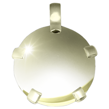 Ultimate EMF Protection Necklace - 14k Gold - Level 4 Round