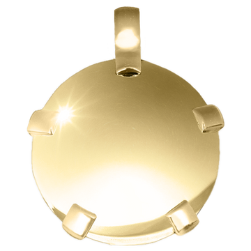 Ultimate EMF Protection Necklace - 14k Gold - Level 4 Round