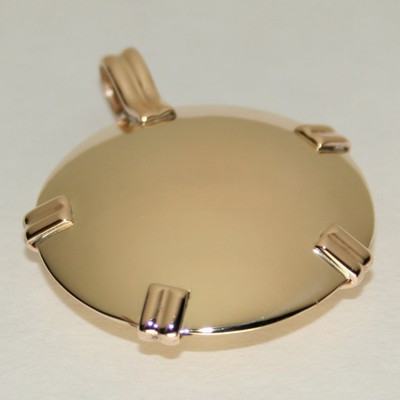 Level 1 - EMF Blocker BioElectric Shield - all brass polished. Best as a starter Shield or for children or as a Room Shield