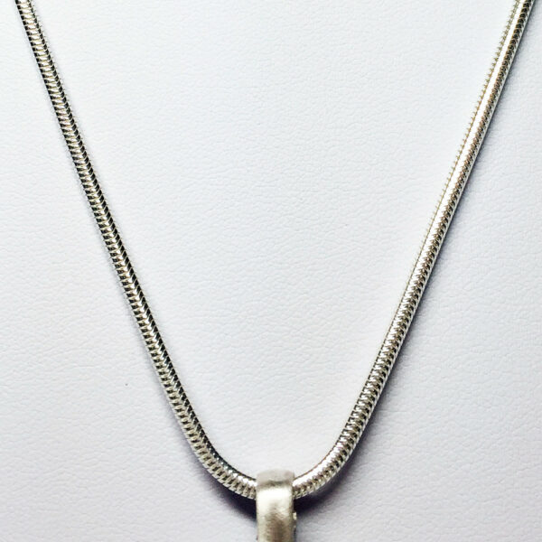 Sterling Silver Snake Chain to wear with BioElectric Shield EMF blocker pendant