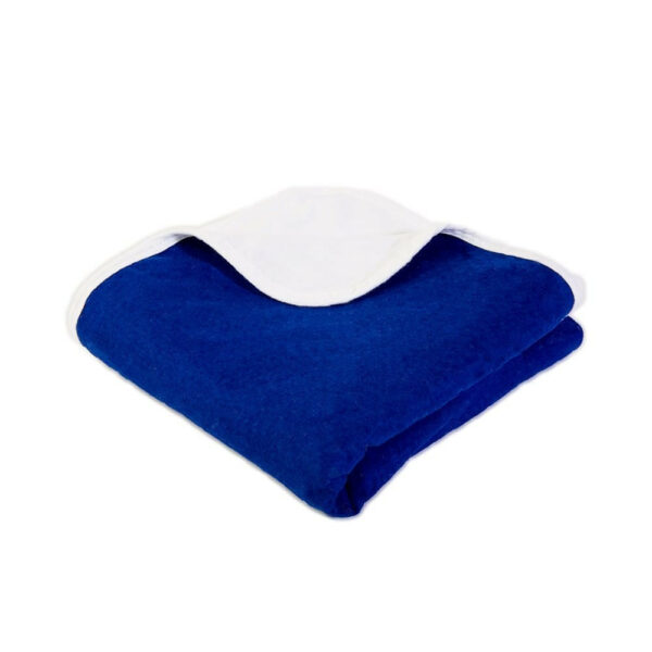 Solid Blue SYB EMF Protection Blanket - EMF protection, anti-radiation blanket EMF Blocker Blanket, use for EMF protection for pregnant women, baby, healing pad, electrical blanket, laptop protection, desktop computer,  to block electromagnetic radiation.  Protect vital organs, sperm
Many electrosensitive individuals find it comforting to physically block EMF and WiFi frequencies.