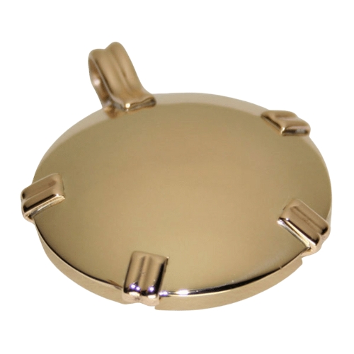 Essential Brass  - Starter Shield - EMF Blocker - Level 1 Polished - Mirror Finish