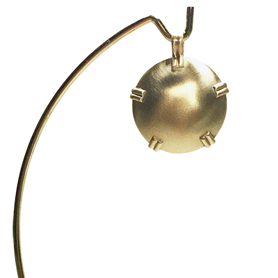 Level 1 Brass Room Shield EMF protection pendant for rooms, cars, babies, offices, bedrooms, smart meter protection