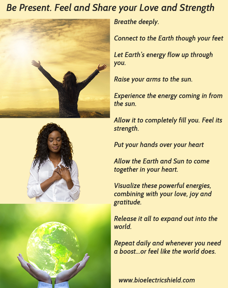 Meditation with sun salutation, gratitude/ praise and earth