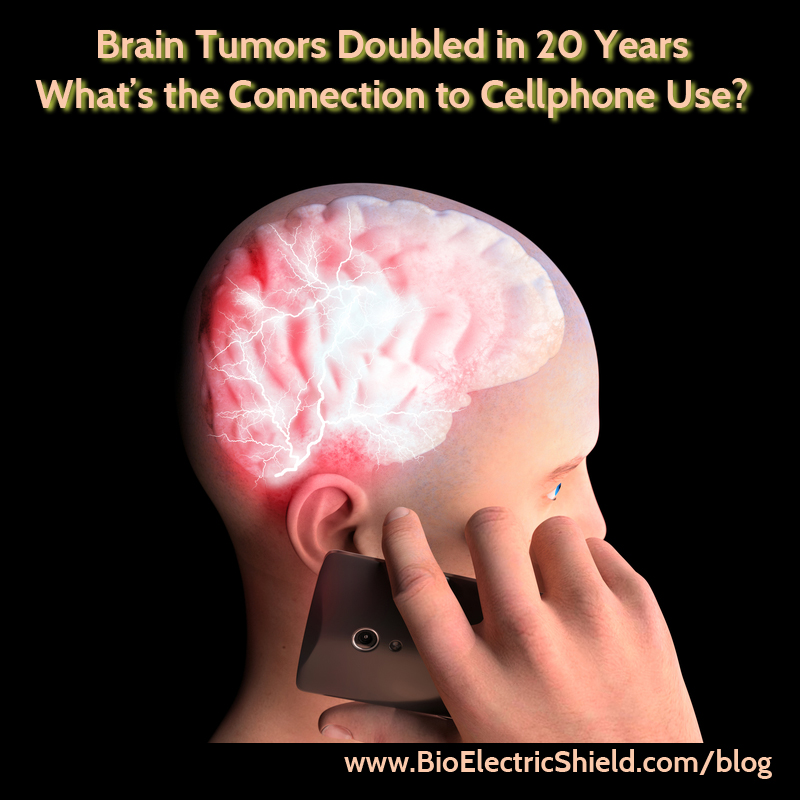 malignant brain tumors double from cell phone use