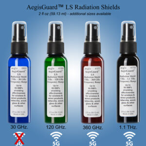 Aegis EMF blocker anti-radiation spray