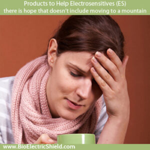products for people with electromagnetic sensitivity